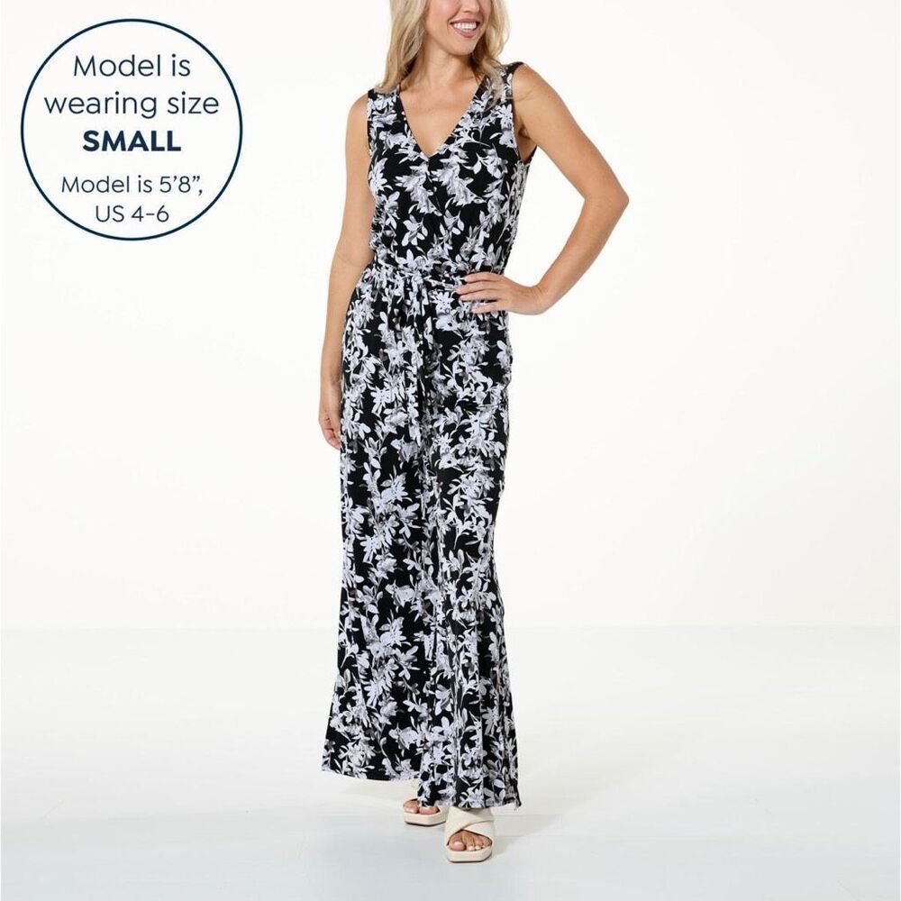 C Wonder by Christian Siriano Wide Leg Knit Jumpsuit size XST NWT